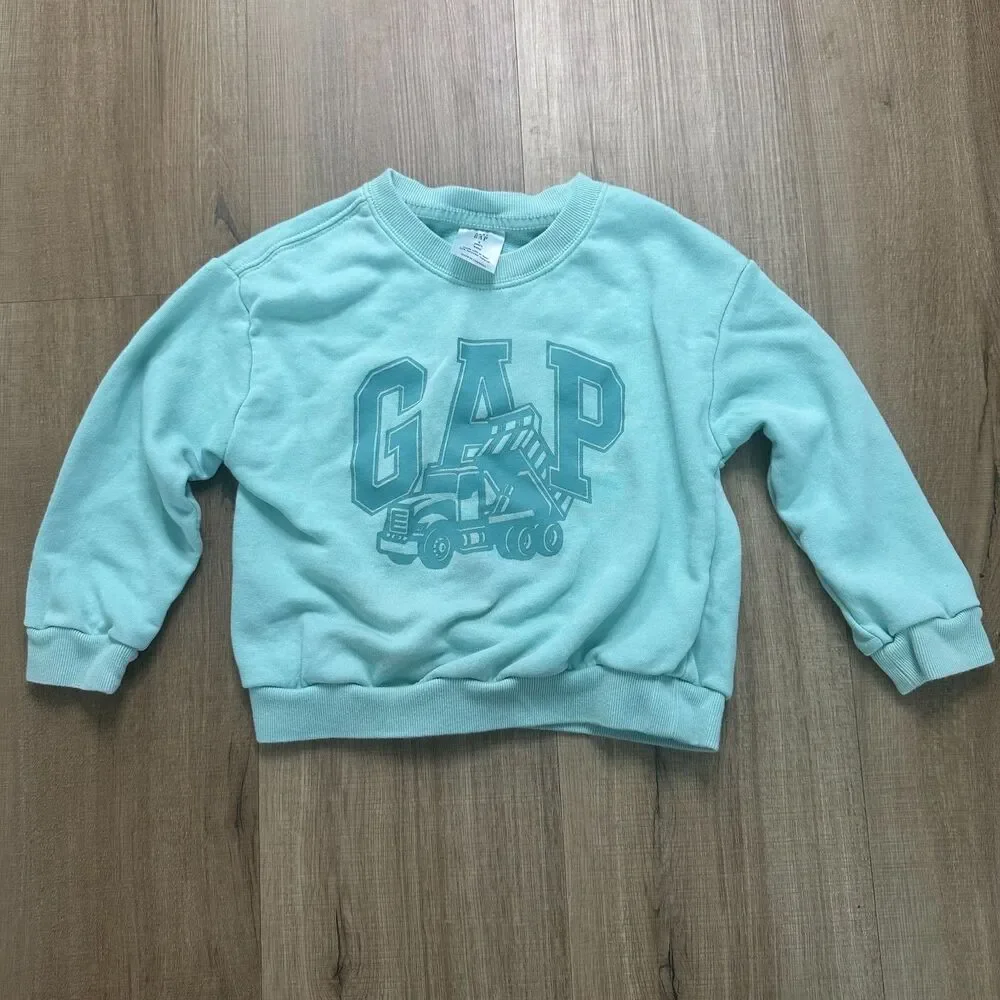 babyGap Relaxed Gap Logo Sweatshirt 3 Years
